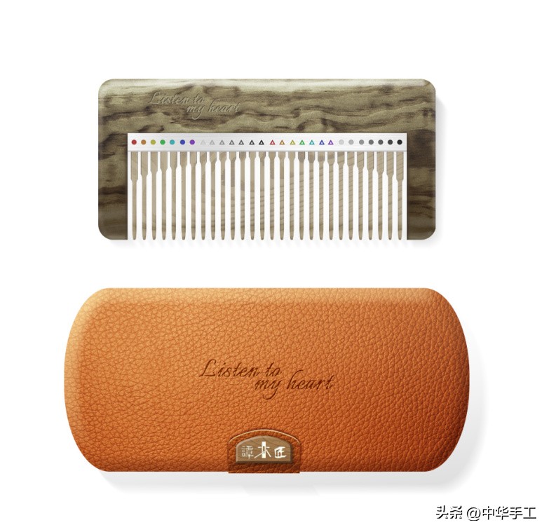 欣赏完趣味满满的木梳作品，不如下一把好梳你来设计？