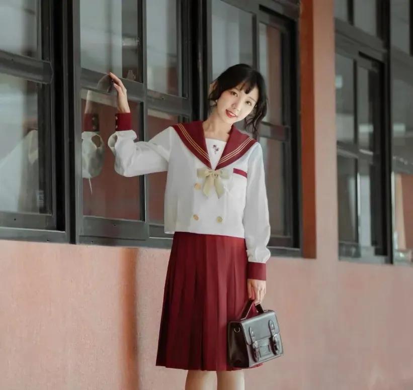 jk制服水手服怎么搭配,jk制服正版店铺全套水手服