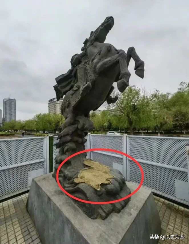 吉林市马与龟雕塑的来历,吉林市双龟雕像修复了吗