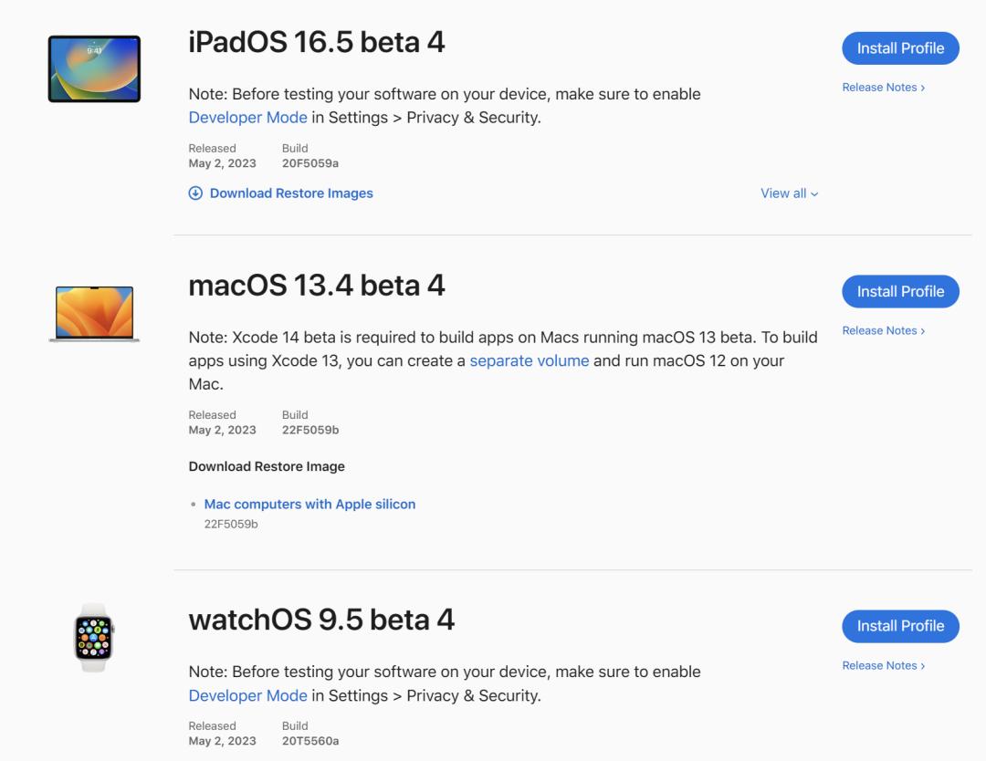 ios16.5beta4怎么升级,ios16.5beta4更新教程