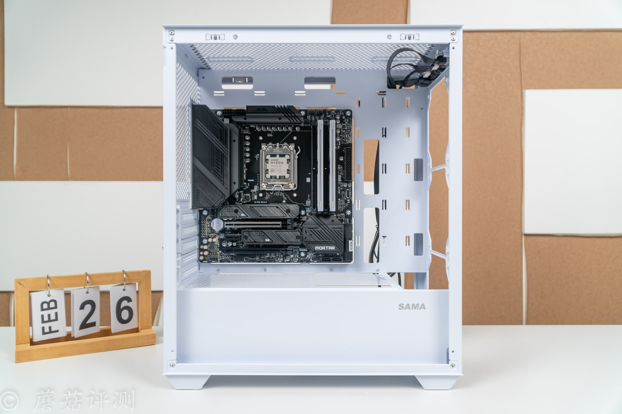 先马静音机箱散热测评,先马易大师进化版matx机箱