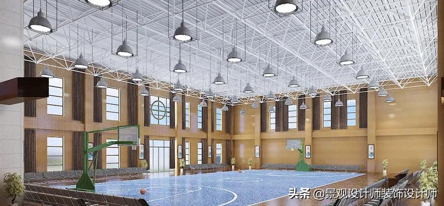 室内外篮球场设计案例效果图,室内篮球场设计视频