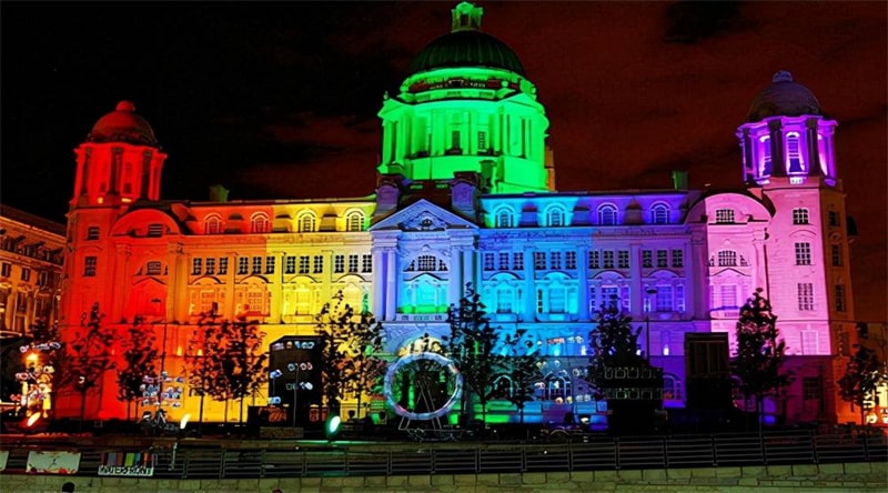 建筑投影-光影与空间视觉的碰撞