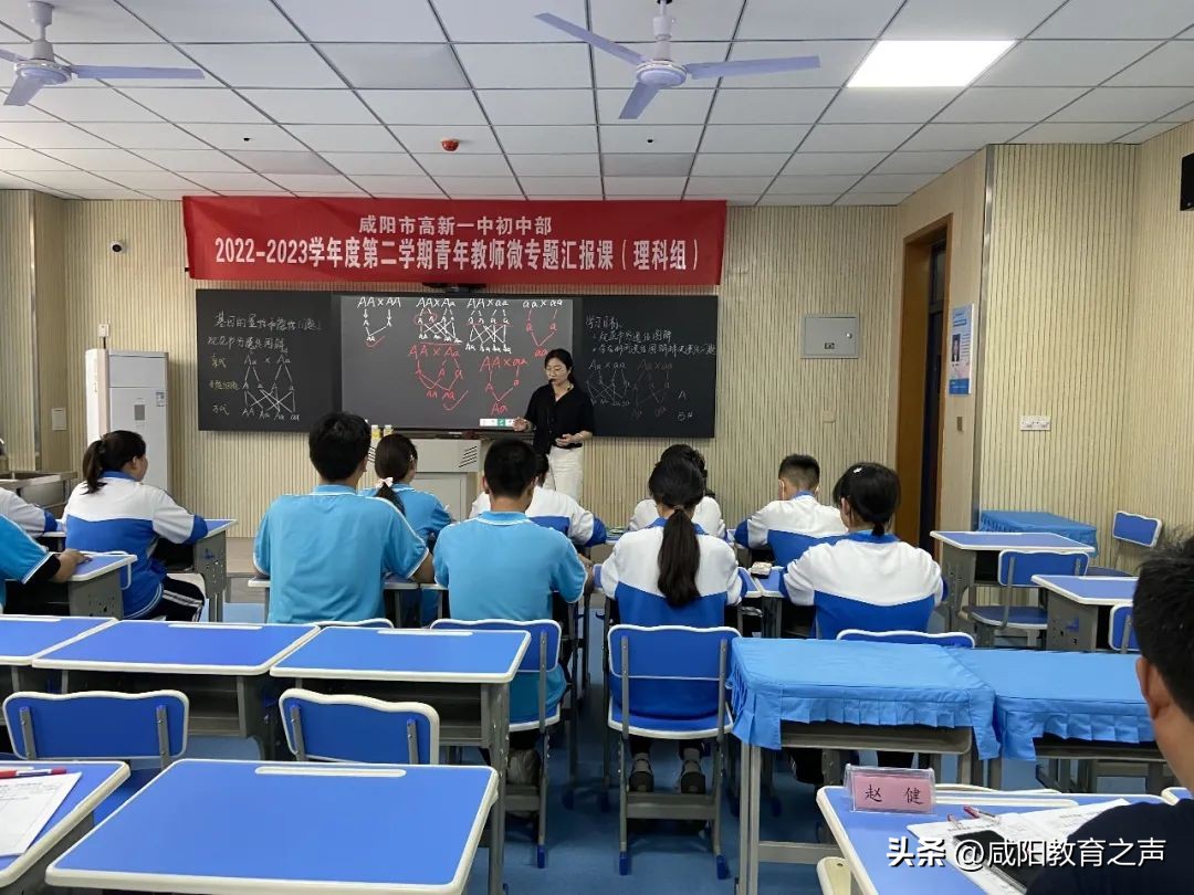 咸阳市高新一中,高新一中公开课