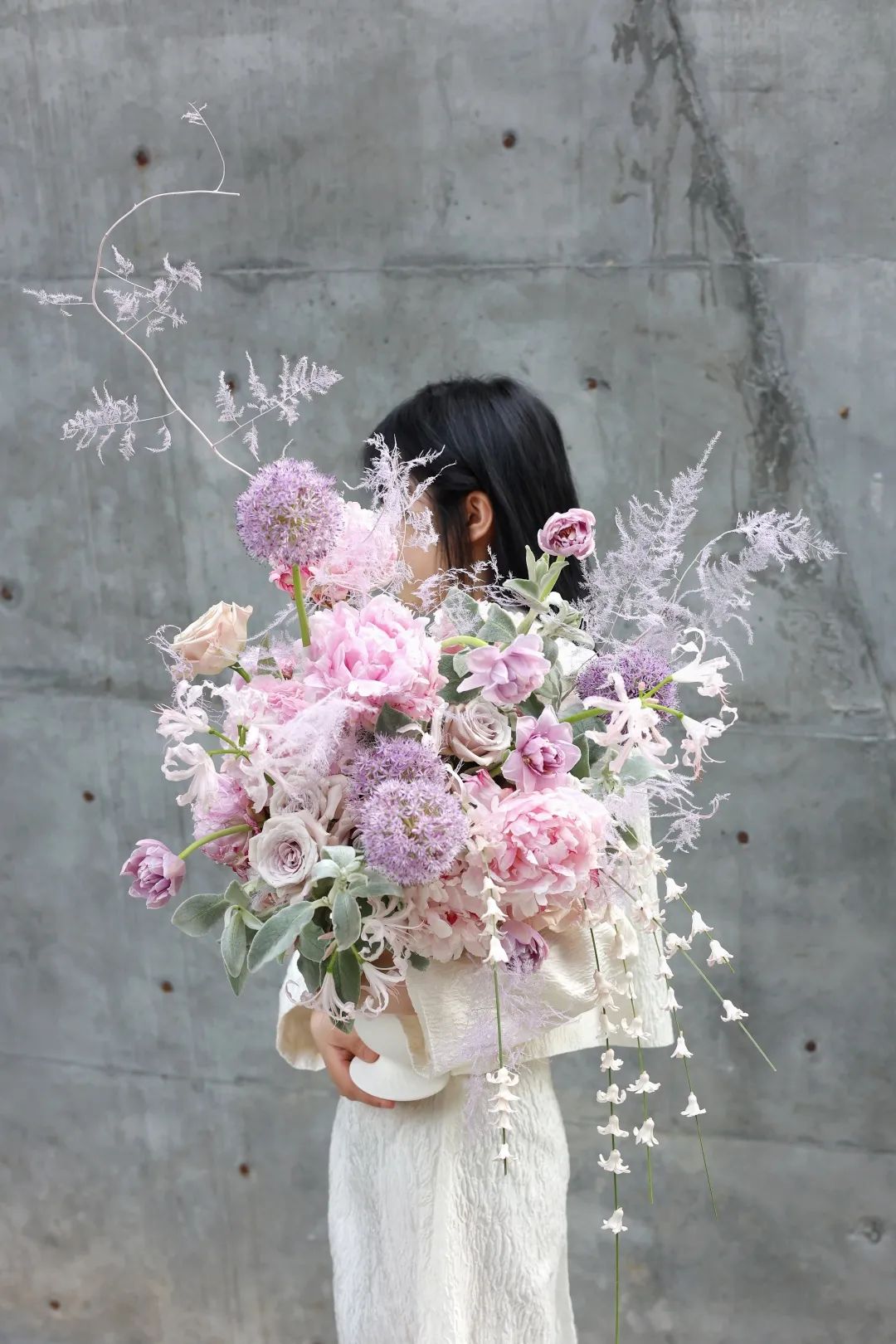 可爱玩具花束,可爱刺绣玩具