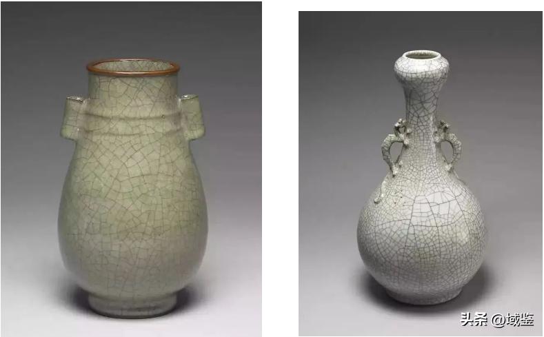 民国仿哥釉瓷器真品,元代景德镇仿哥釉瓷器