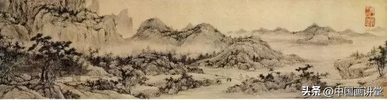 明代山水画100幅大饱眼福值得借鉴,明清高清山水作品欣赏