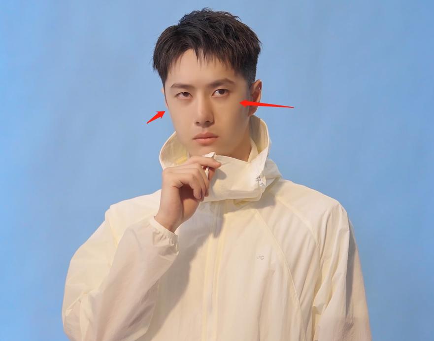 王一博脸型无颧骨,王一博的法令纹