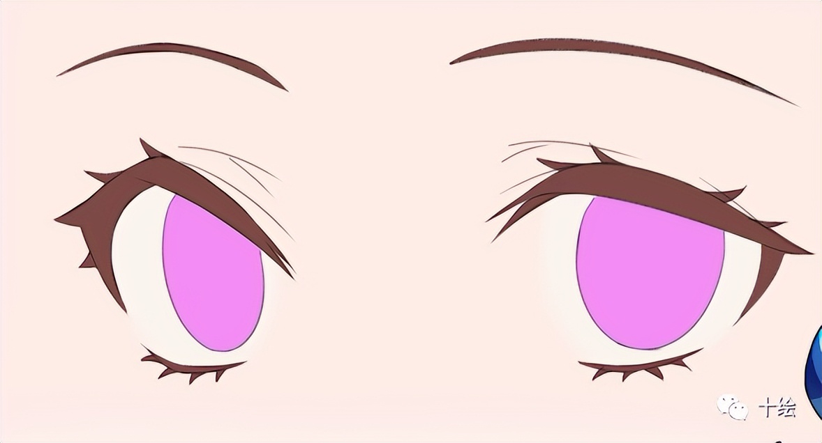 新手画动漫眼睛教程素描,新手入门画眼睛动漫人物