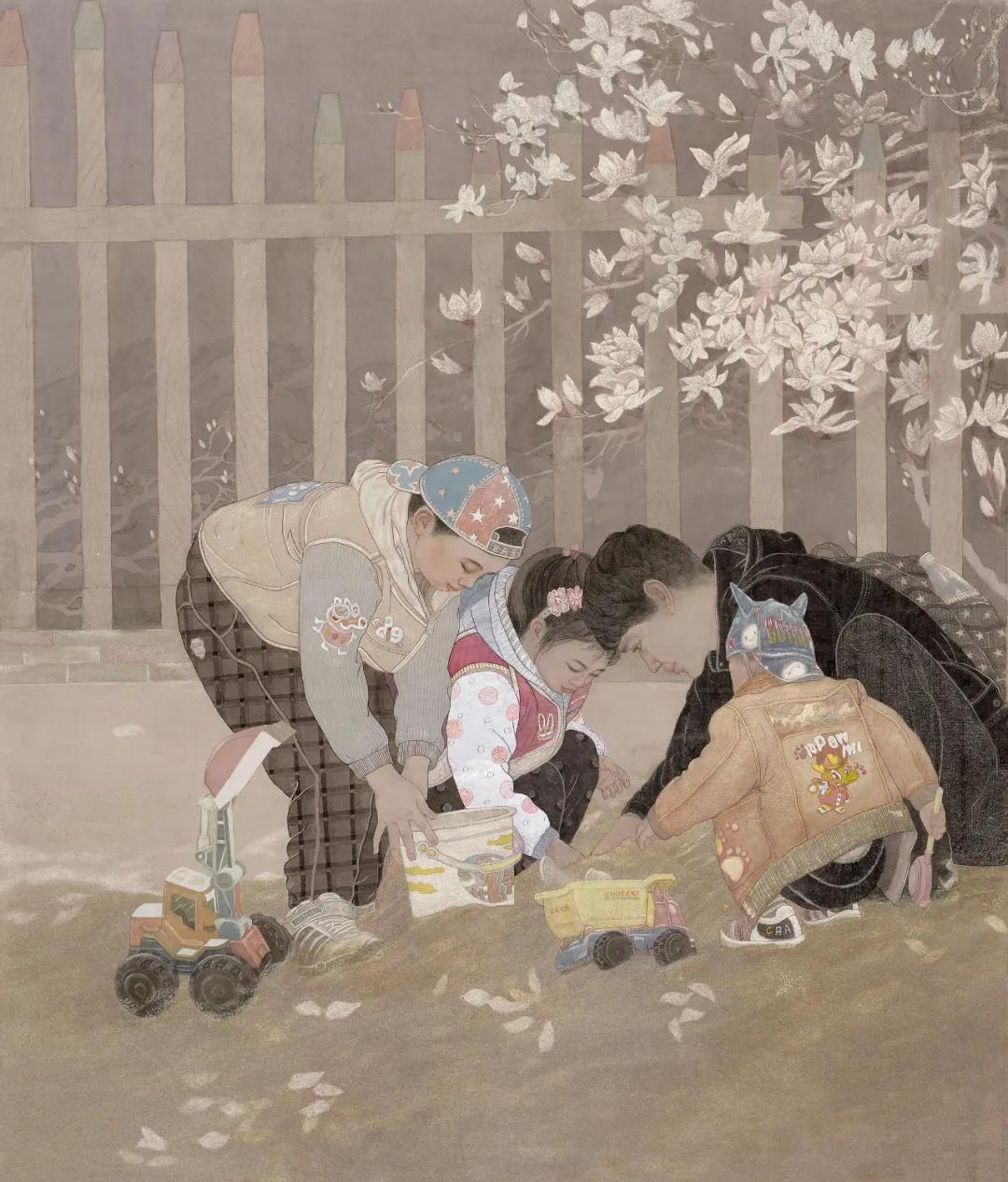 姬广军水墨画欣赏,中国著名艺术家姬广军