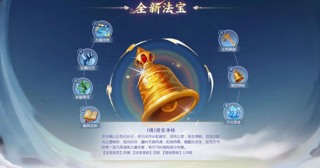 梦幻西游：七*法大**宝降临梦幻三界，配合不同天气轻松左右战局！