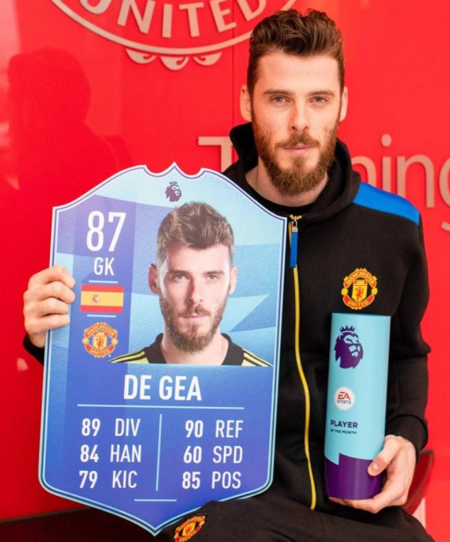 他依旧是联盟前五的超级巨星,曼联队德赫亚