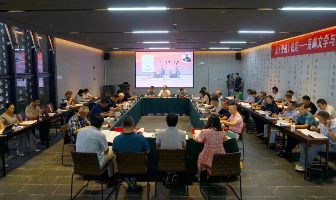 大运河是文学的摇篮—运河之子姜师立点评高邮文学与运河文脉