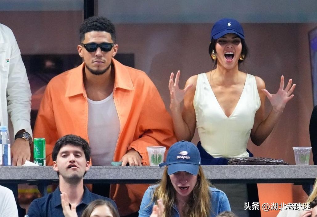 太阳抢七布克和詹娜,布克詹娜观战美网男单决赛