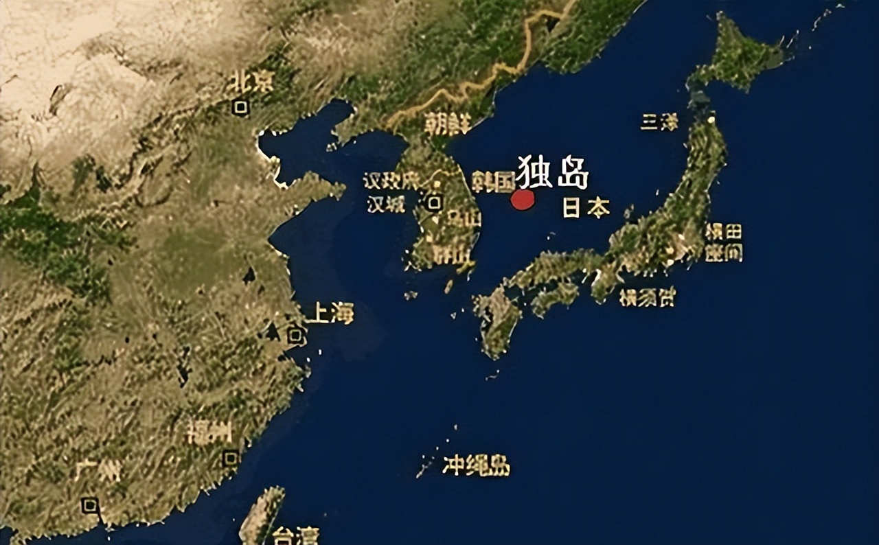 日本韩国竞争的独岛在什么位置,日本为什么想要占领韩国独岛
