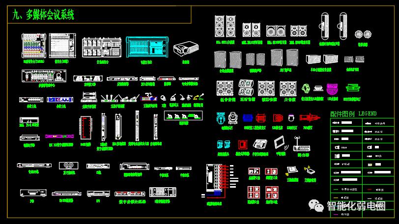 弱电系统图纸看图技巧,弱电系统图与平面图走向