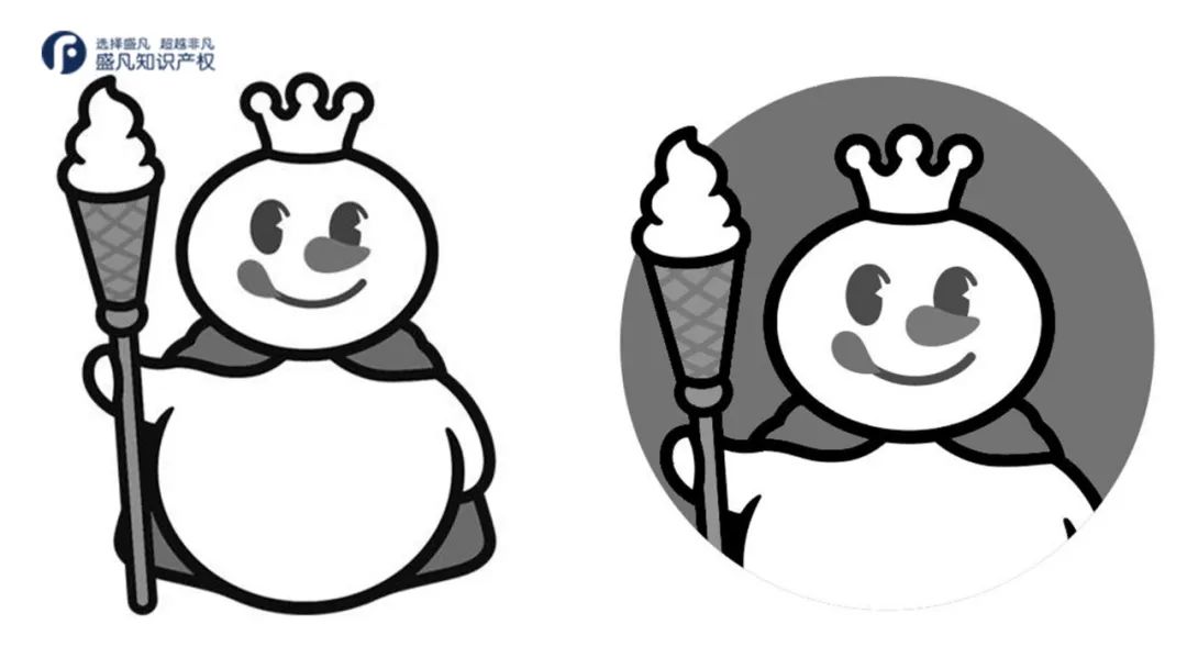 持续40℃高温，“雪王”也晒黑！商标能随意更改颜色吗？