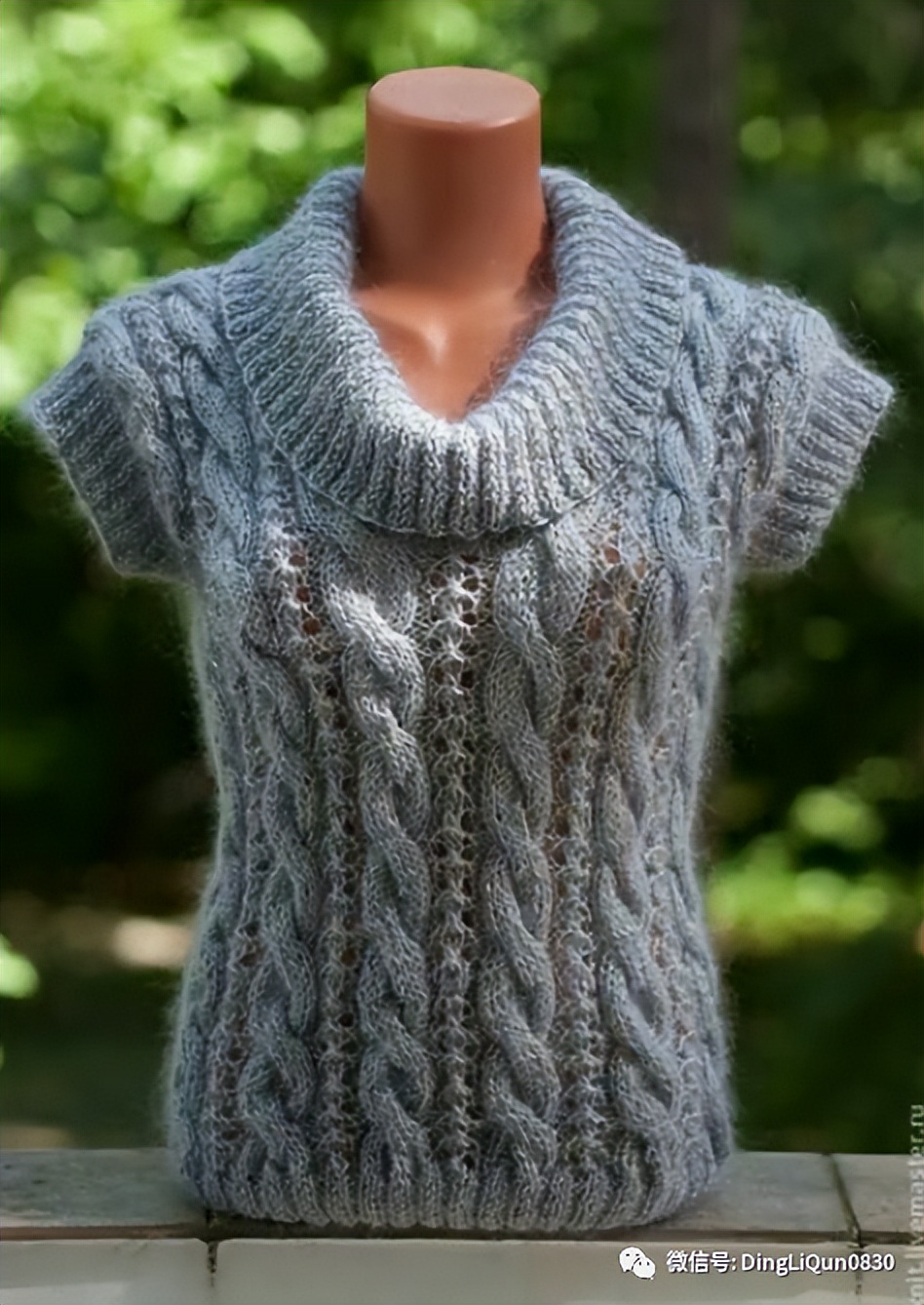 针织背心图片大全女款,针织背心图案大全