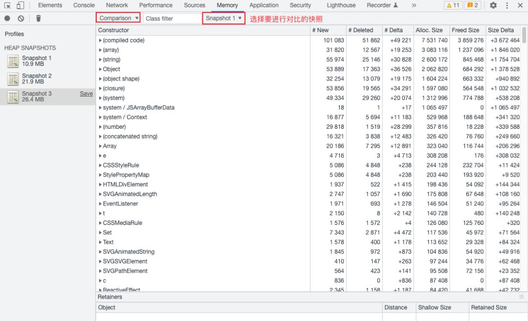 浏览器怎么查看是否存在内存泄露,如何判断内存泄漏