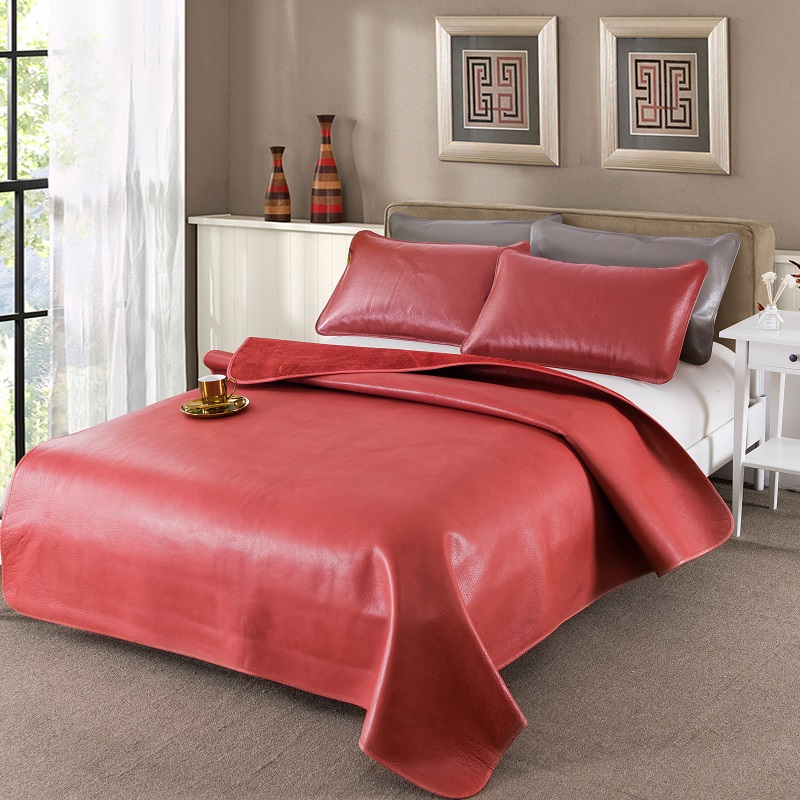 牛皮凉席出汗粘身怎么处理,牛皮凉席粘身吗