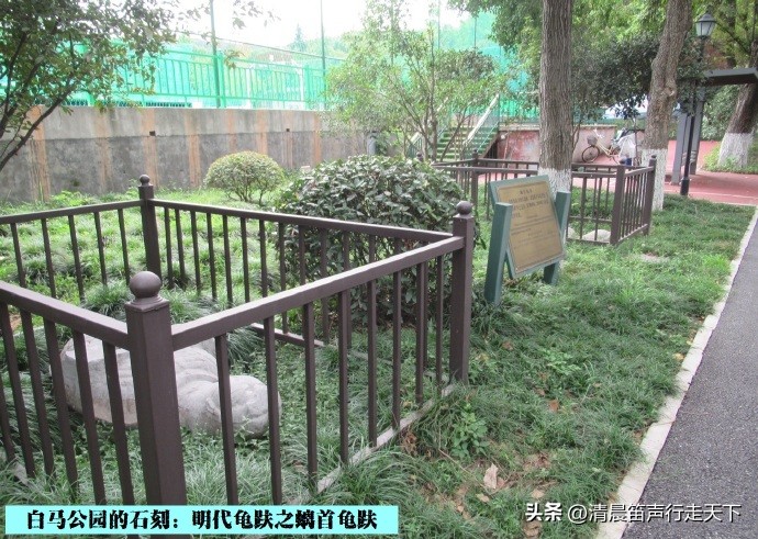 白马公园白马石刻朝代,公园石刻精品欣赏