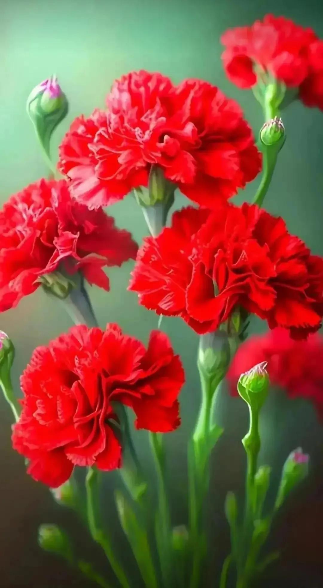 母亲节送给妈妈康乃馨的语录,康乃馨为妈妈们过母亲节