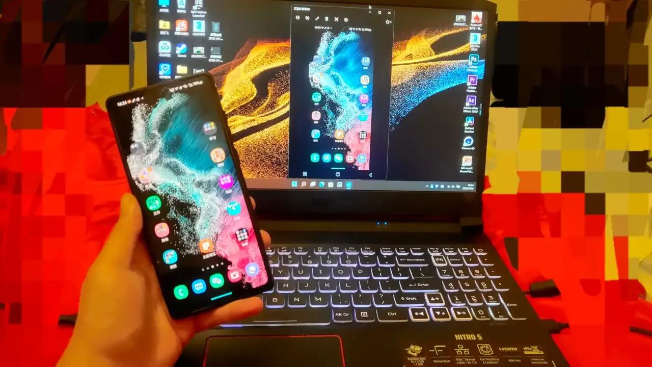 三星手机怎么屏幕共享到电视,三星多屏联动怎么互传视频