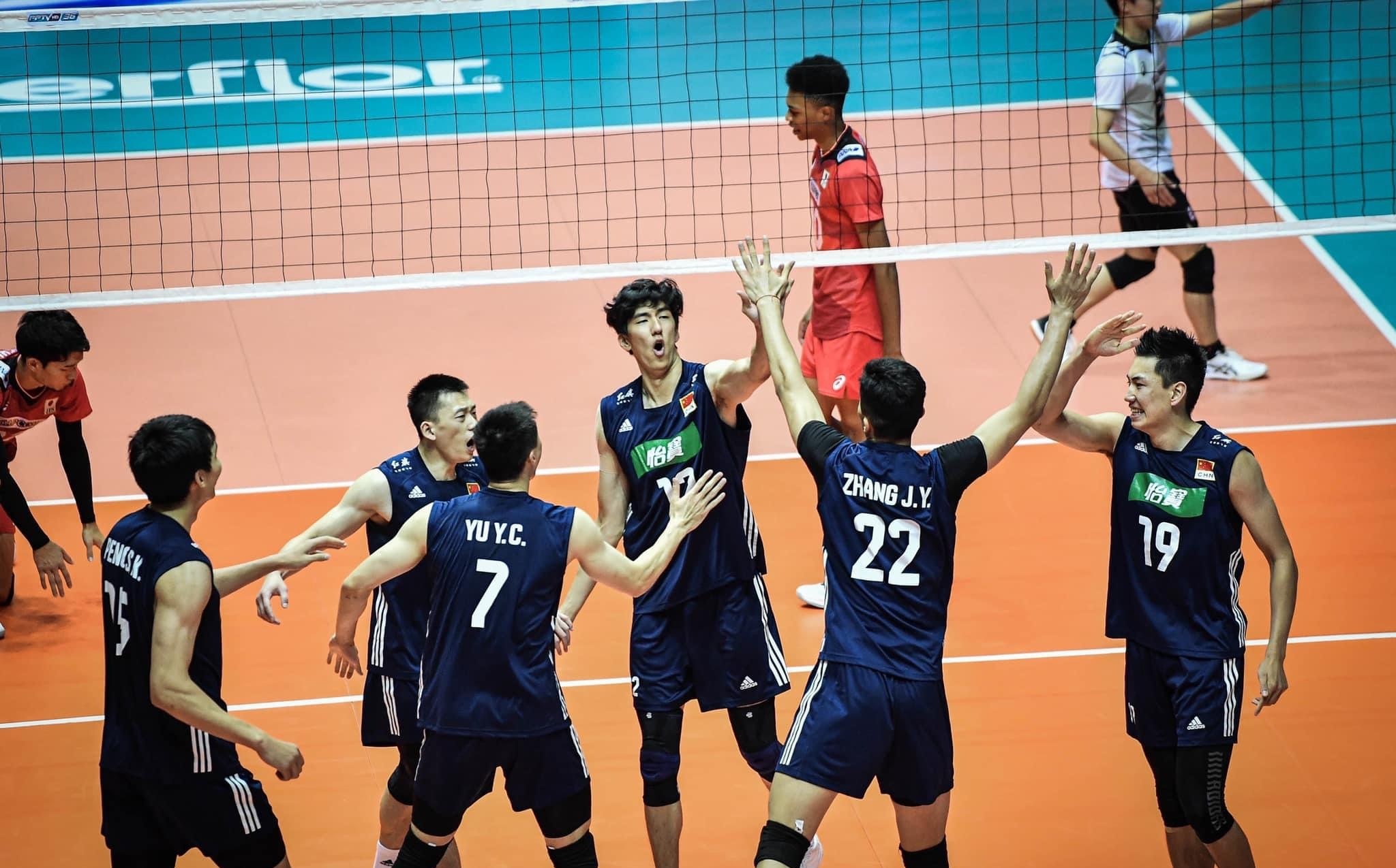 中国男排2-3不敌日本技术分析,亚锦赛中国男排vs日本男排回放