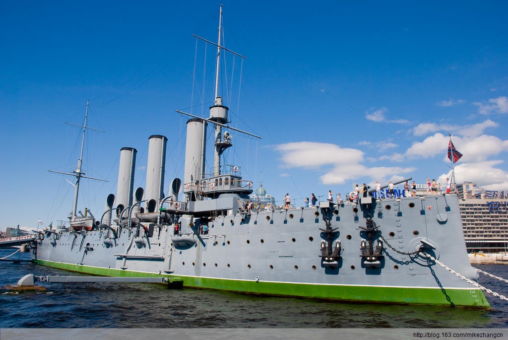 俄罗斯旅游之十三:阿芙乐尔号-鱼子酱