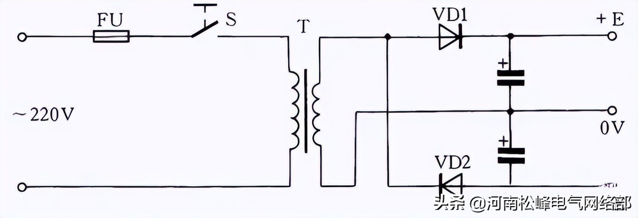 零基础电工接线电路图大全,电工常见电路接线图10例
