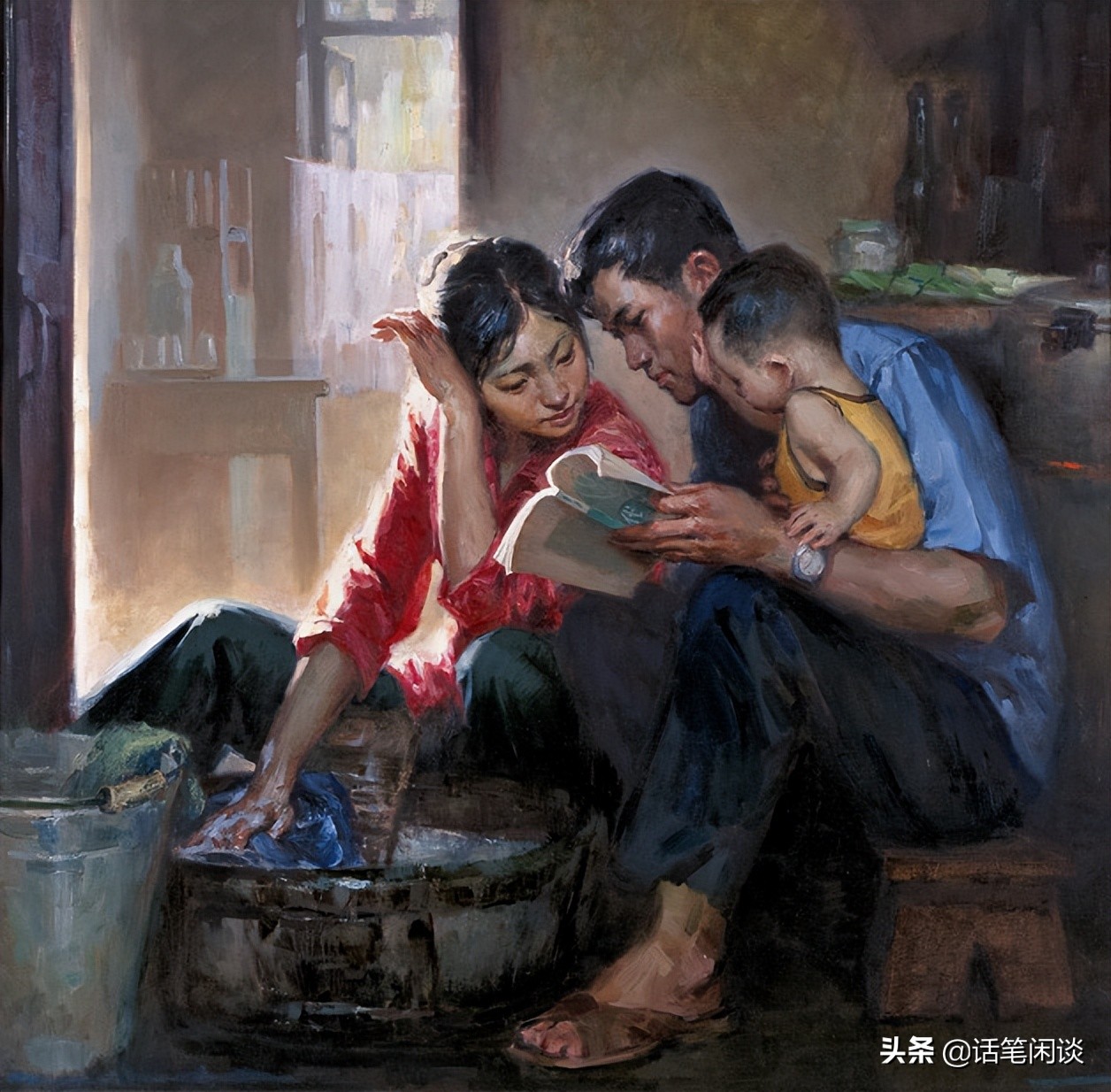 盘点58幅经典油画作品,中国大师最美的十幅油画