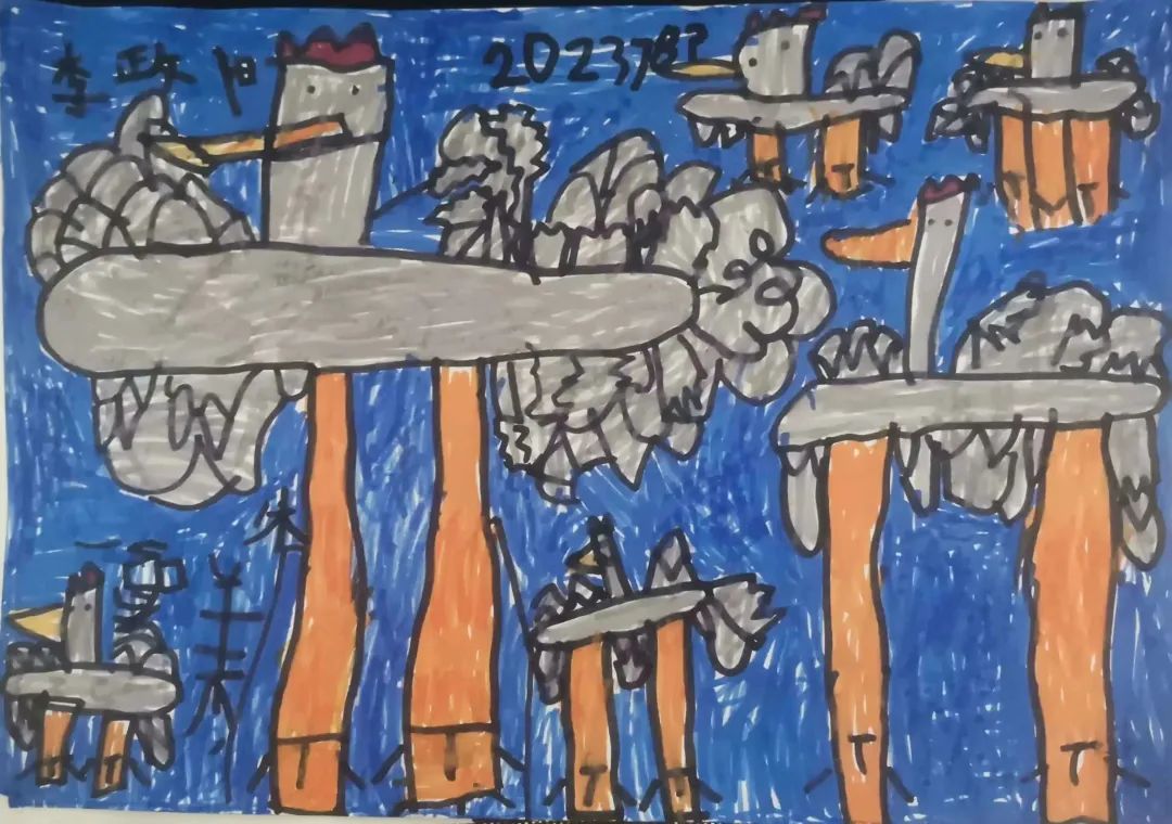 小画家大艺术作品,六一小画家作品展