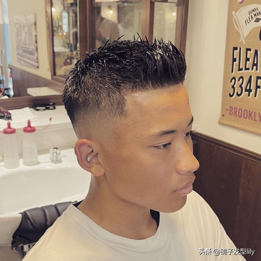 精选流行男发20款,时尚风格帅气男发