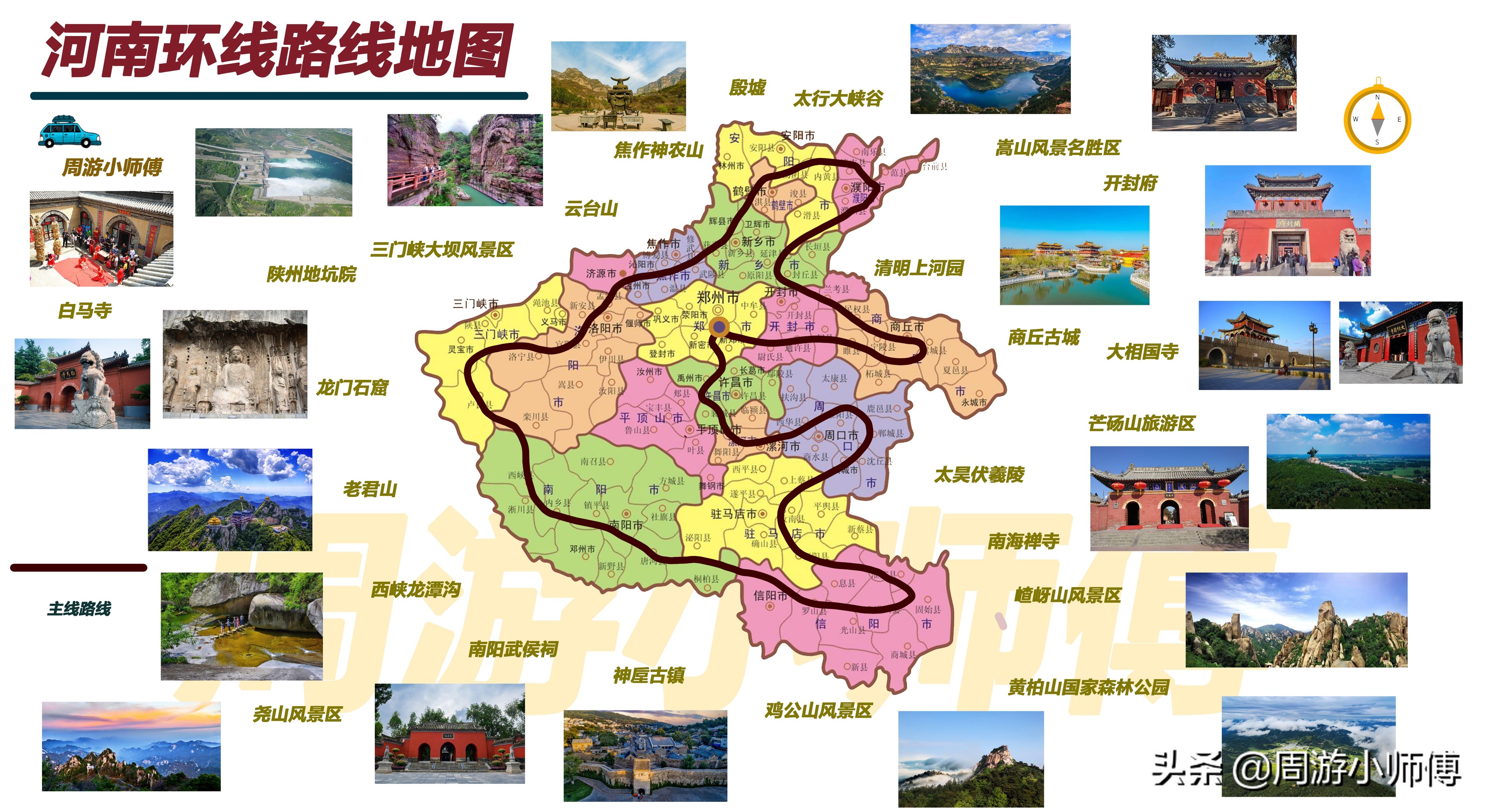 河南自驾游路线推荐最新路线攻略,河南自驾游攻略一览表