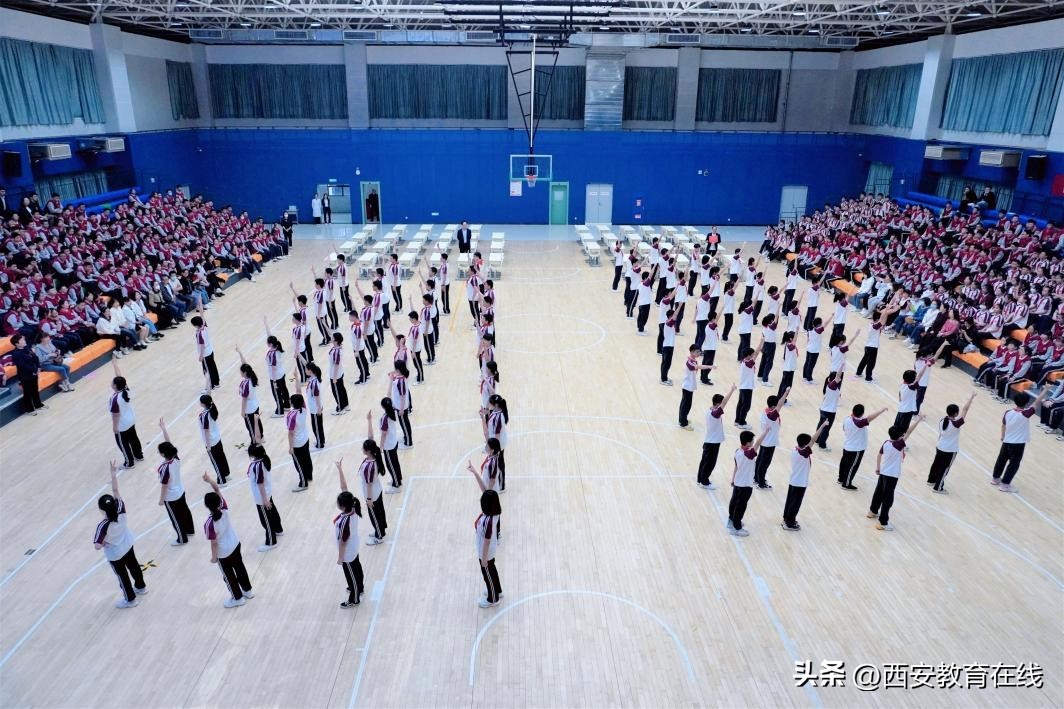 三操比赛初中,港务区陕师大附中陆港初级中学