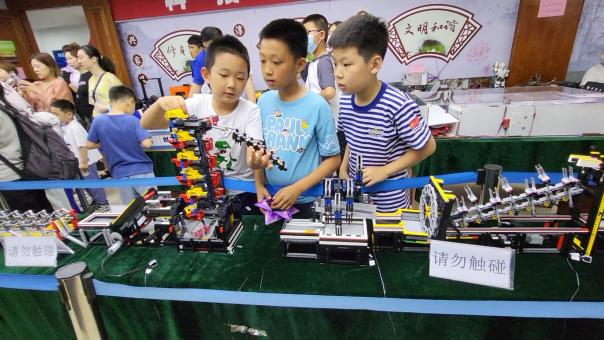 社区开展科技知识竞赛科普活动,青少年科普展科技节