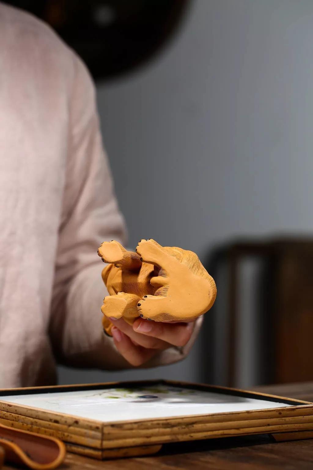 逼真玩具金毛狗,金毛狗吃惊图片