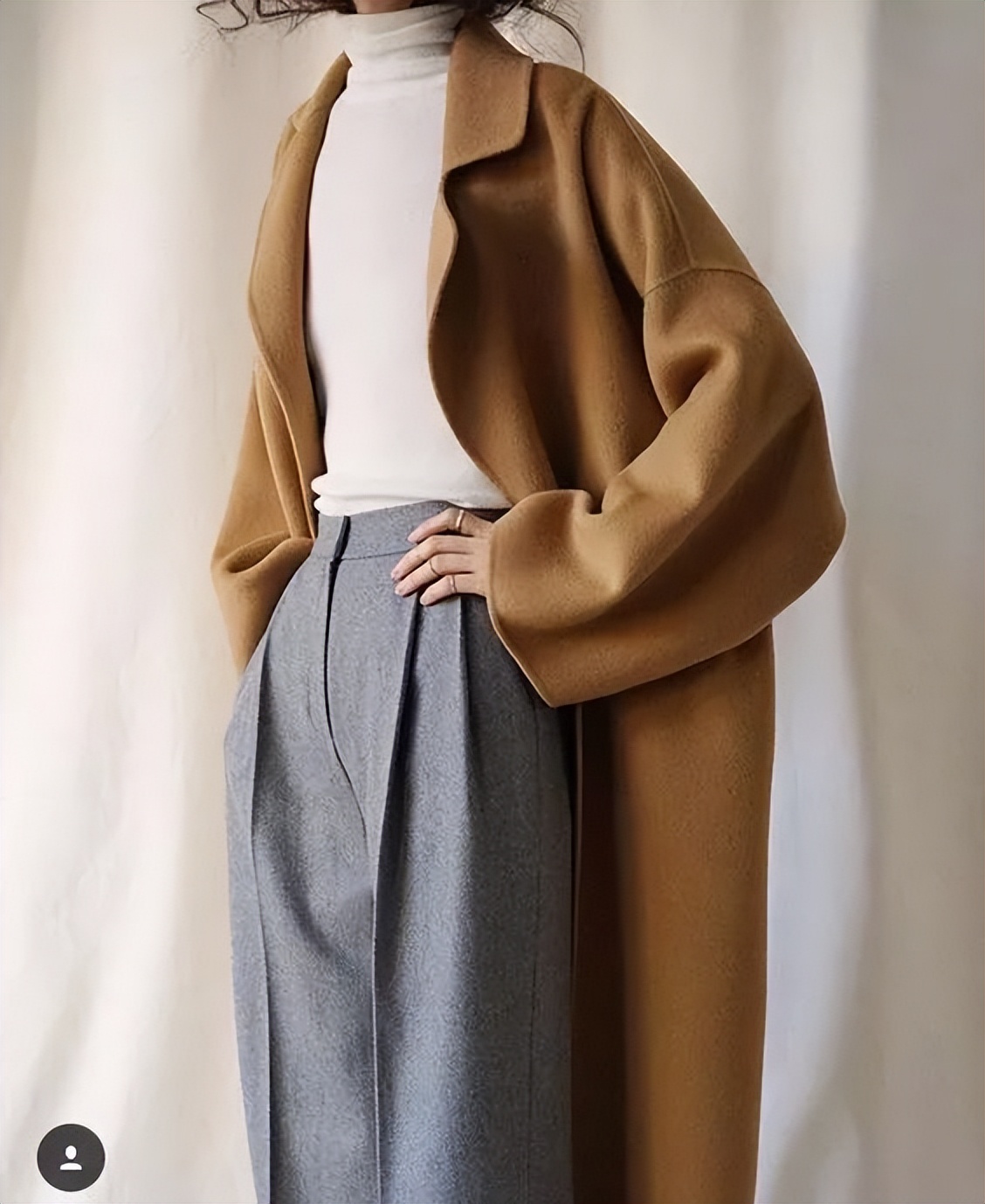 驼色连衣裙搭配的高级穿法,原来都这样穿驼色太年轻洋气了