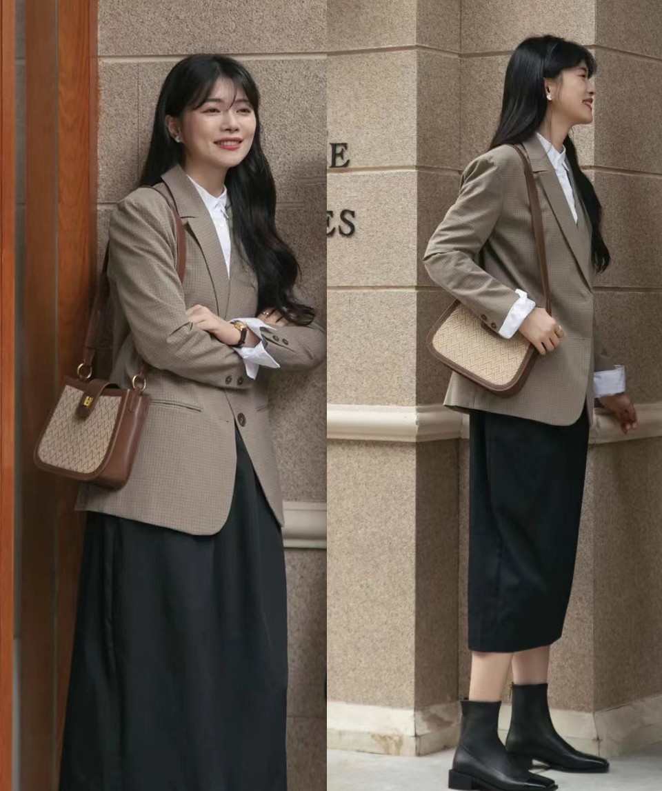 春季建议你多穿“裙子”！这3个半身裙的搭配公式，真显气质