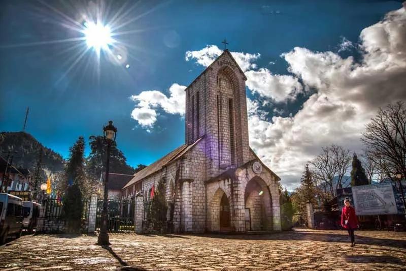 越南老街沙巴旅游景区,越南老街沙巴的村落