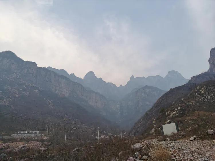 绝壁大梯白云寺,徒步白云寺