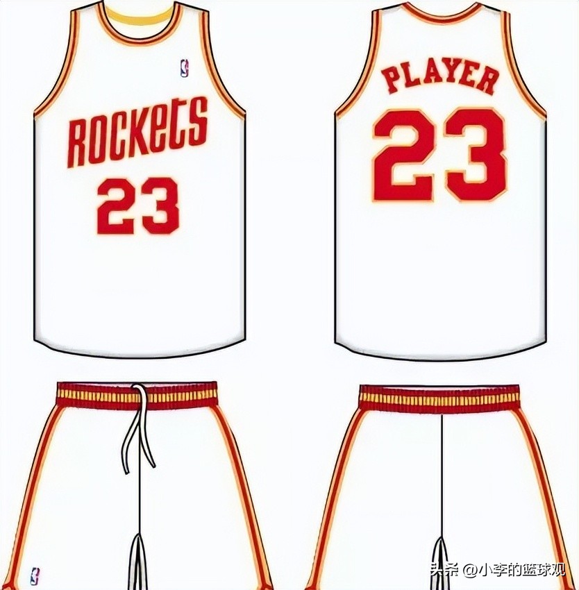 火箭历年城市版球衣,火箭4号球衣有哪些