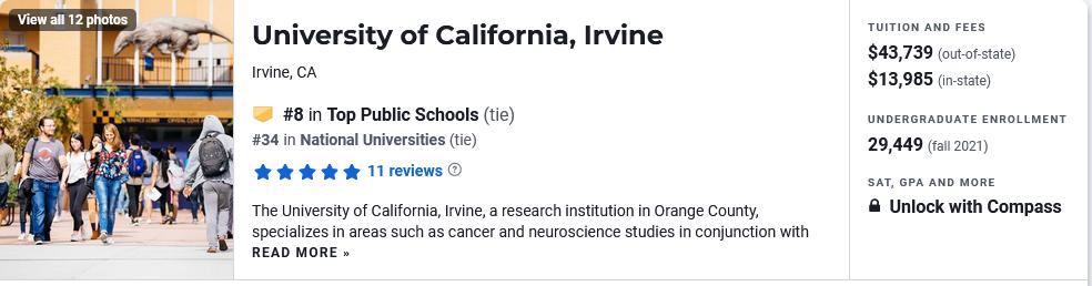 选择大于努力？美国公立大学排名榜单正式发布！