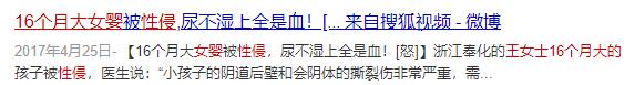 *兽禽**！16个月女婴「会阴撕裂」！恶魔在身边，还有人傻傻分不清.