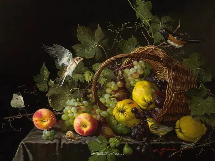 有关爱情的花鸟油画作品,北欧轻奢风格油画作品