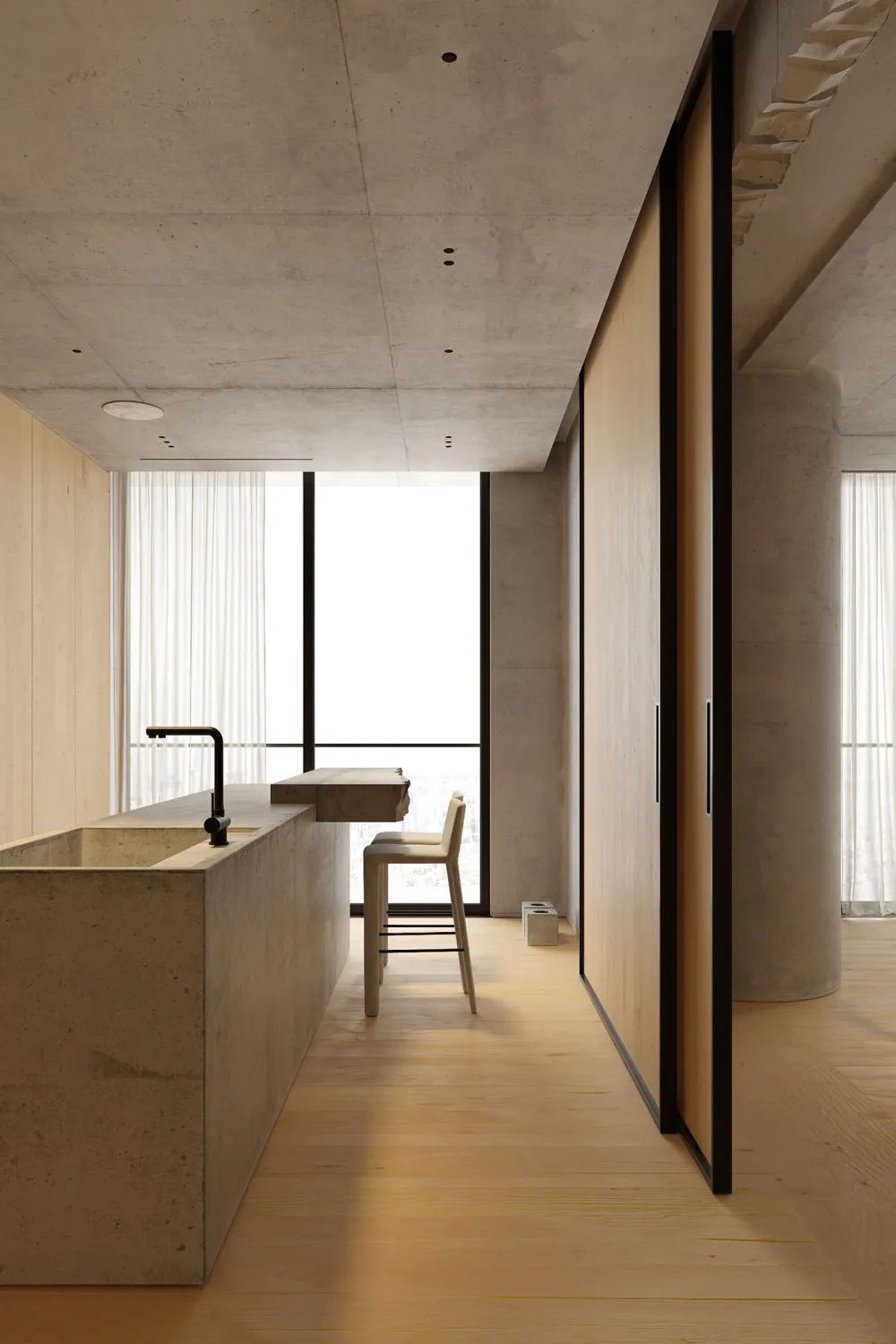 大平层设计，极简的新境界