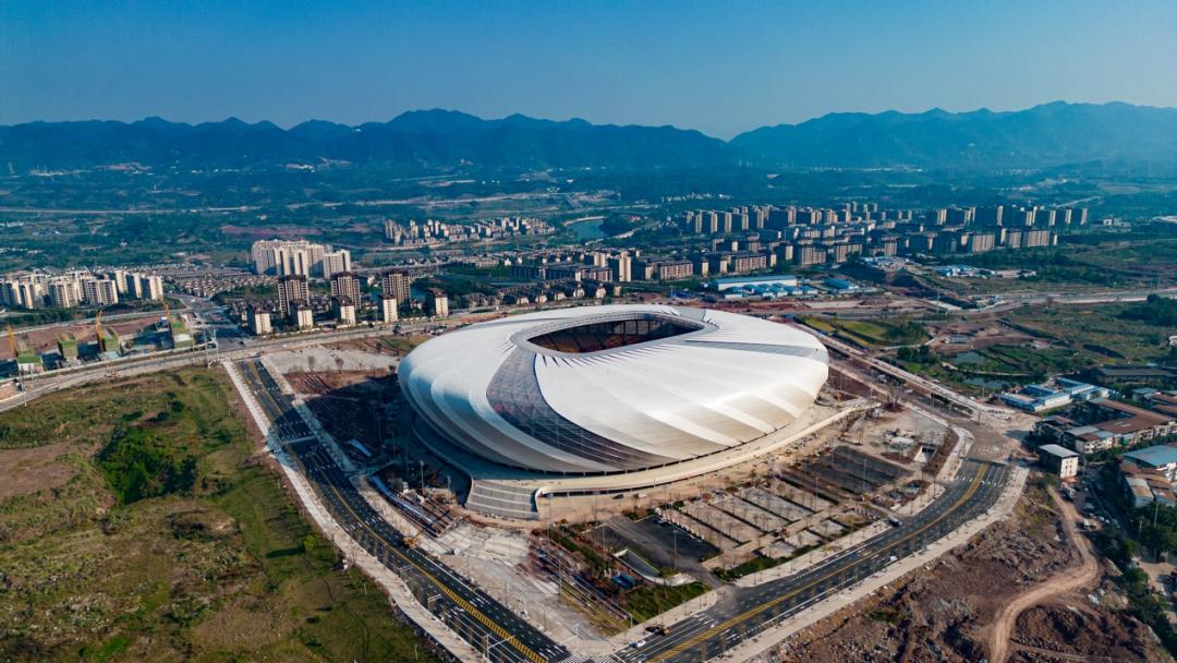 重庆龙兴足球场最新进展,重庆新地标龙兴足球场项目