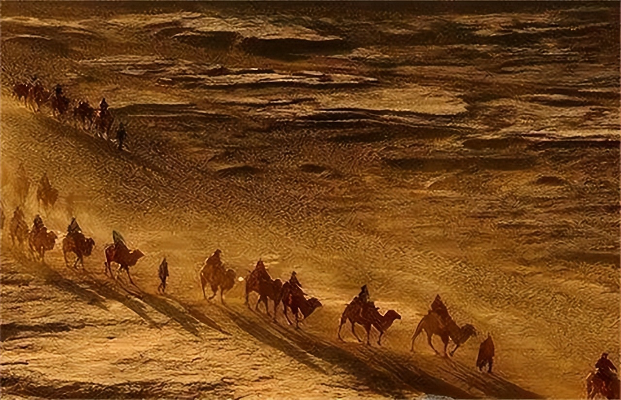 对古代丝绸之路看法,汉朝对外贸易发展的原因