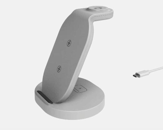 三合一无线充,桌面无线充多合一