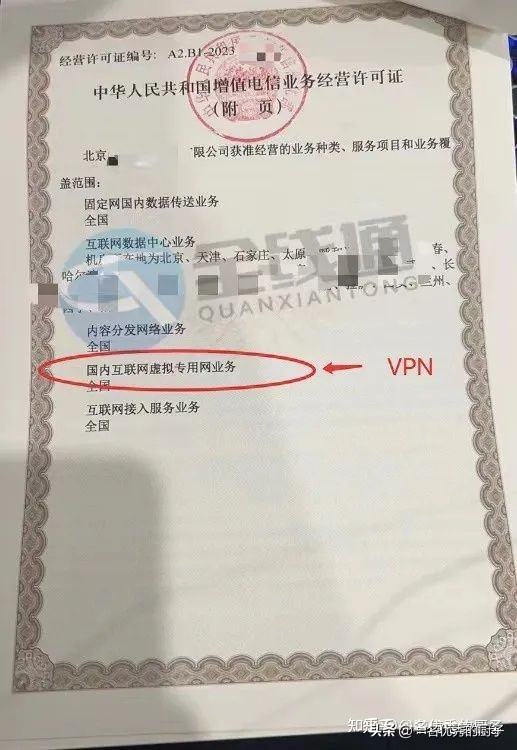 申请国内互联网虚拟专用网业务（VPN）需要哪些材料？